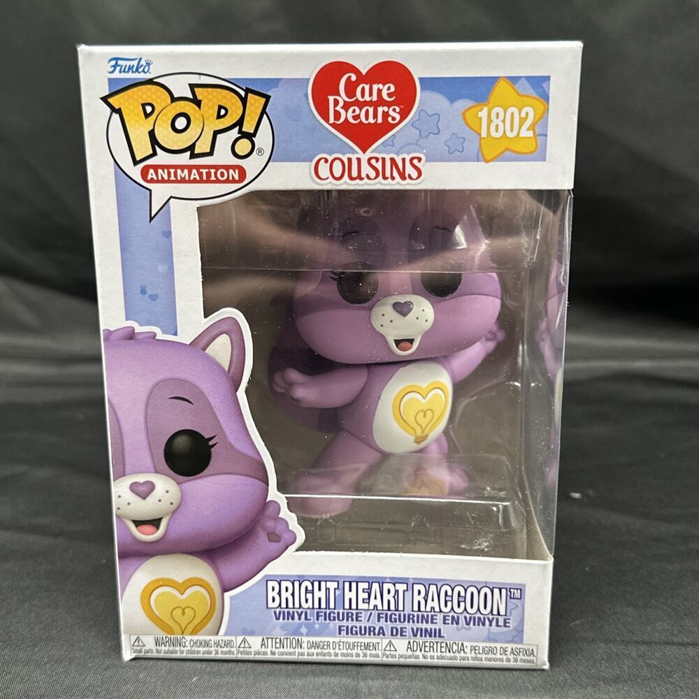 Care Bear Cousins Bright Heart Raccoon Funko Pop! Vinyl Figure #1802